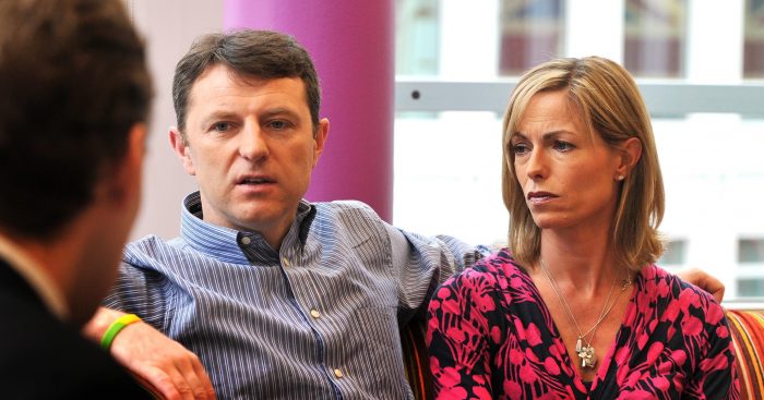 Madeleine McCann’s parents