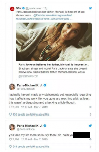 Paris Jackson breaks silence on Michael Jackson sex abuse claims