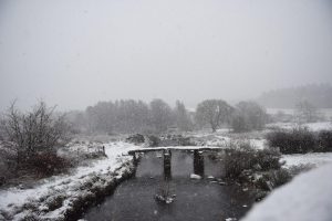Snow in Devon