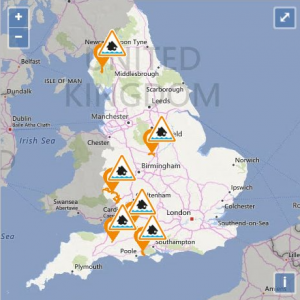 Flood warning in the UK