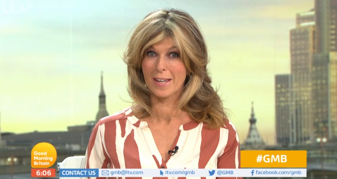 Kate Garraway on GMB