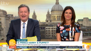 Piers Morgan and Susanna Reid