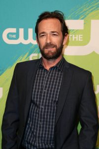 Actor Luke Perry attends the CW Upfronts on May 19, 2016 at the London Hotel in New York City.