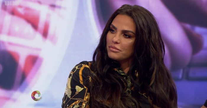 Katie Price talks about online bullying towards her son Harvey on 'Victoria Derbyshire'. Broadcast on BBC Two