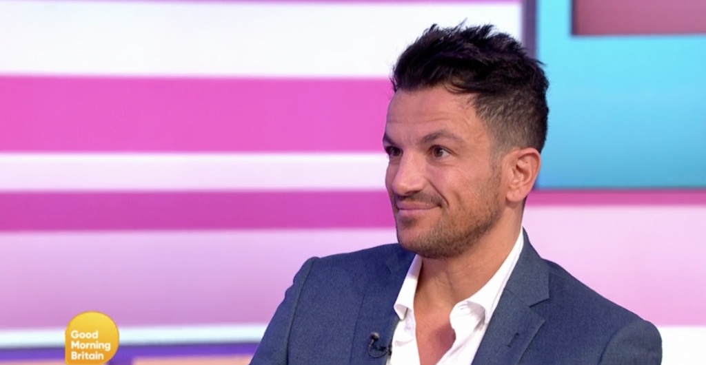 Peter Andre on Good Morning Britain