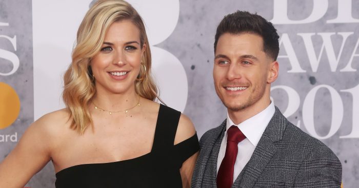 Gemma Atkinson and Gorka Marquez at The Brit Awards 2019
