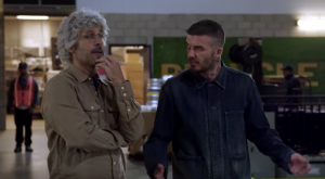 David with the 'artist'