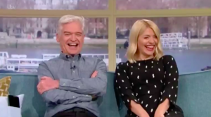 This morning Phil and Holly