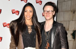 Kevin with third wife and fellow dancer Karen