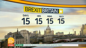 GMB's Brexit countdown clock