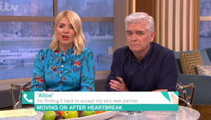 Holly Willoughby and Phillip Schofield on This Morning