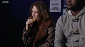 Rainie biscuit EastEnders