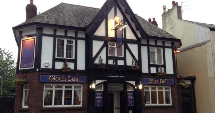 The Blue Bell in Conwy, Wales