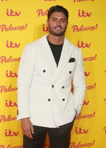 Mike at an ITV party