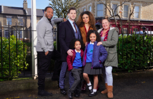 Chantelle and Gary arrived in Walford with their two kids Mia and Mackenzie (Credit: BBC)