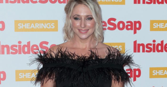Ali Bastian at the Inside Soap Awards 2018