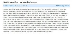 Woman taking to Mumsnet