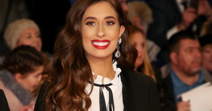 Stacey Solomon at The National Television Awards 2019