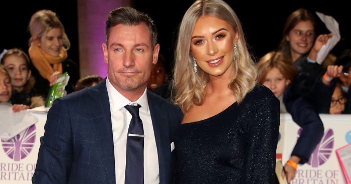 Dean Gaffney and girlfriend at the Pride of Britain 2018