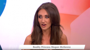Megan McKenna on Loose Women in 2017