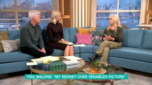 Tina Malone on This Morning