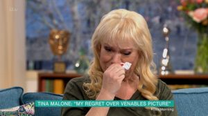 Tina Malone on This Morning