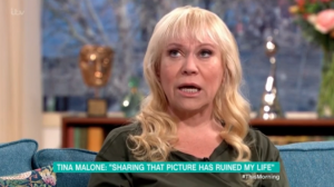 Tina Malone on This Morning