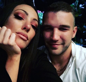 Sophie Gradon, Aaron Armstrong (Credit: Instagram @aarona619)
