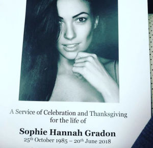 Sophie Gradon, Aaron Armstrong (Credit: Instagram @aarona619)