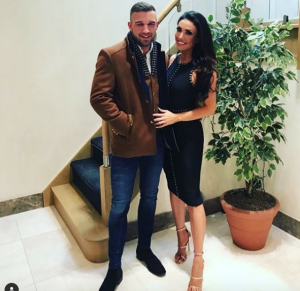 Sophie Gradon, Aaron Armstrong (Credit: Instagram @aarona619)