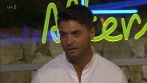 Mike Thalassitis on Love Island