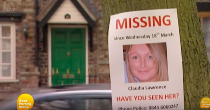 Claudia Lawrence missing GMB ITV