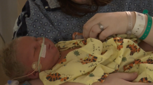 A 15lb baby born in New York