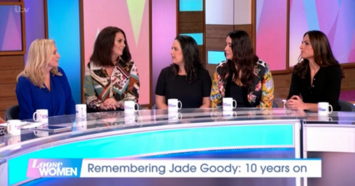 Jade Goody's bridesmaids on Loose Women