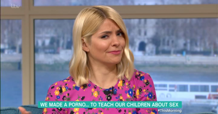 Holly Wills on This Morning