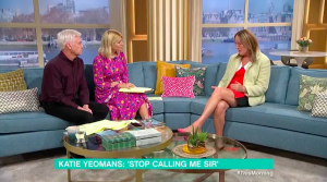 Transgender woman Katie Yeomans This Morning