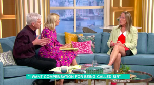 Transgender woman Katie Yeomans This Morning
