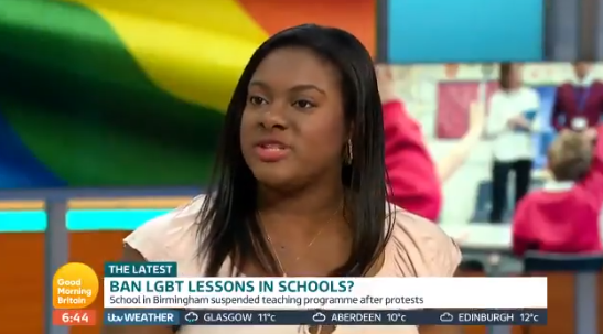 Izzy Montague on GMB