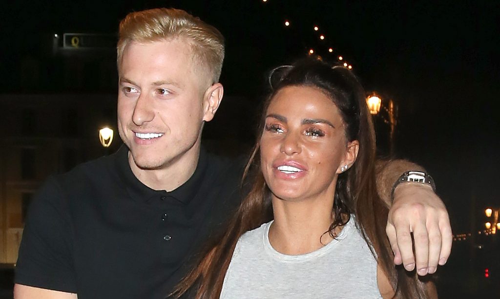 Happy Couple Katie Price And Kris Boyson Leave Shooshh Club In London