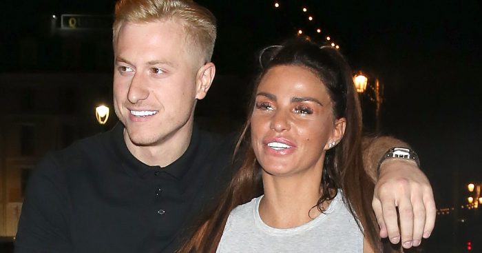 Happy Couple Katie Price And Kris Boyson Leave Shooshh Club In London