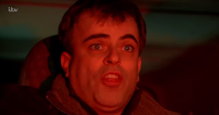 Steve crashes the minibus in Corrie Credit: ITV/YouTube