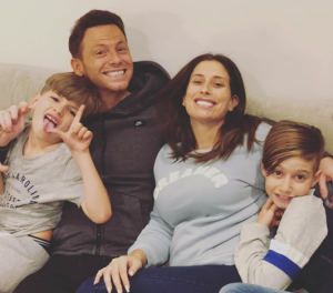 Joe, Stacey and her boys