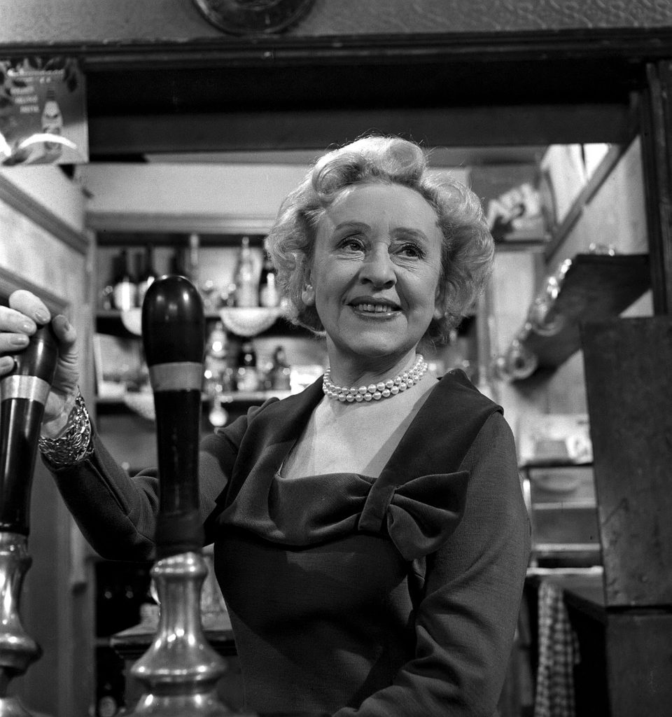 Editorial use only. Exclusive - Premium Rates Apply. Call your Account Manager for pricing. Mandatory Credit: Photo by ITV/REX/Shutterstock (670025md) 'Coronation Street' TV - 1966 - Annie Walker [Doris Speed] ITV ARCHIVE
