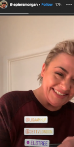 Lisa Armstrong (Credit: Instagram @thepiersmorgan)