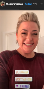 Lisa Armstrong (Credit: Instagram @thepiersmorgan)