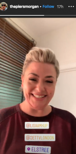 Lisa Armstrong (Credit: Instagram @thepiersmorgan)