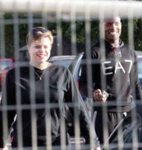 Jade Goody and kevin adams (Credit: WENN)