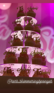 Kate Wright throw step daughter party