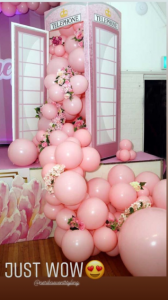 Kate Wright throw step daughter party