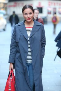 Vicky Pattison Arrives Global Radio